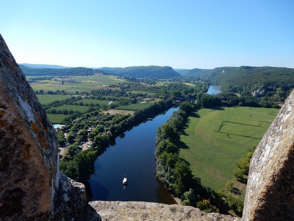 Vue sur la Dordogne depuis Beynac