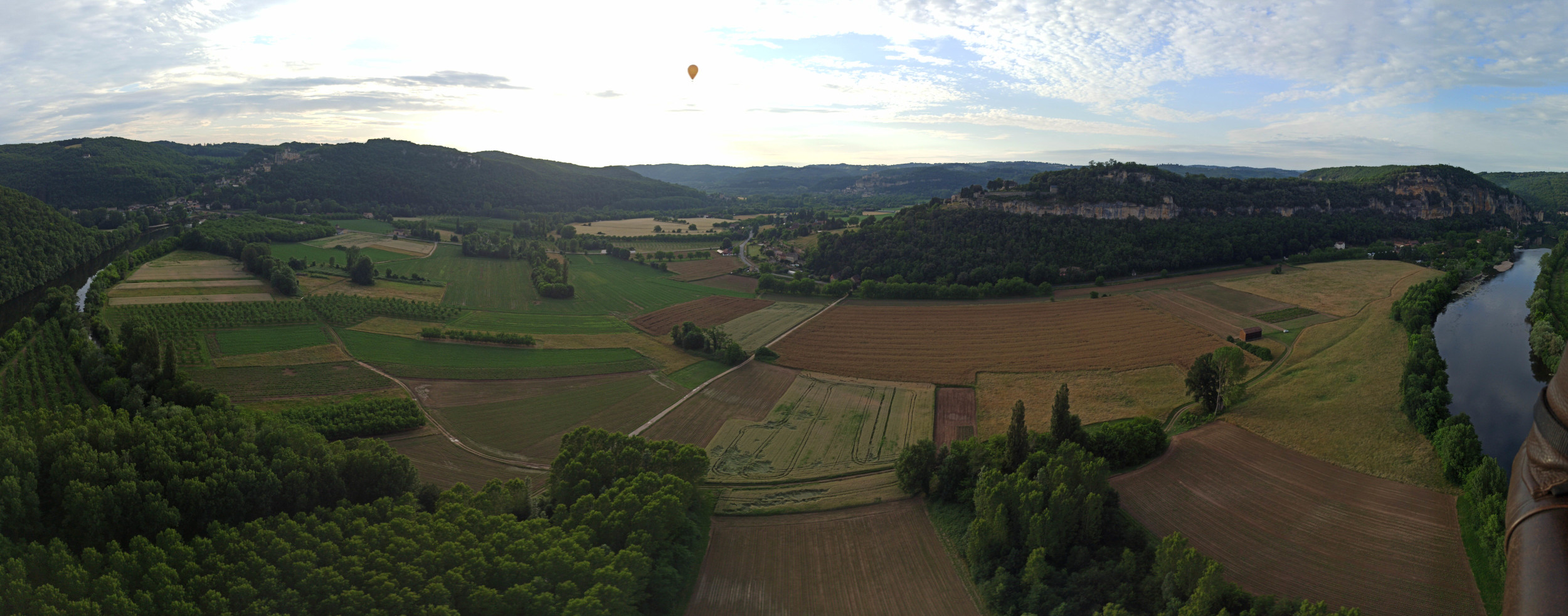 Vol en montgolfière - Vue Panoramique